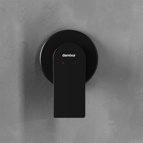 фото 477500300 apollo встраиваемый смеситель для душа, черный