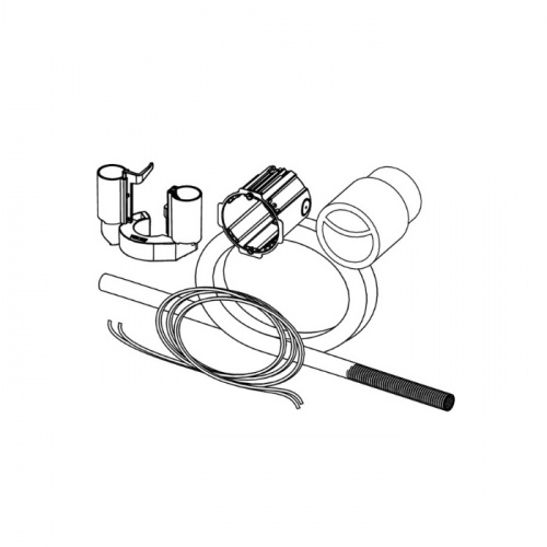 картинка TECEflushpoint Комплект подключения пневматической панели смыва для бачка Uni от магазина Сантехстрой