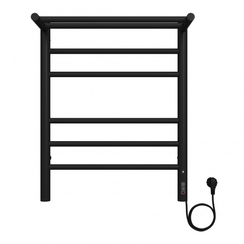 картинка Аврора с/п П6 450х600 электро КС 9005 матовый ( new встроен диммер) Полотенцесушитель TERMINUS от магазина Сантехстрой