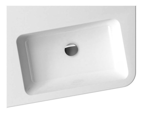 картинка Умывальник Ravak угловой 10° 65 R из литого мрамора правый от магазина Сантехстрой