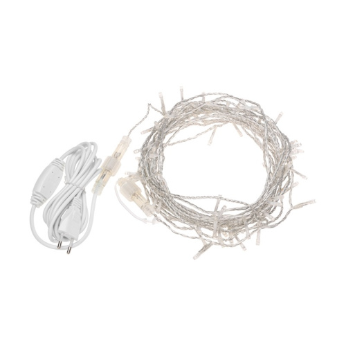 картинка Гирлянда Нить 10м,  с эффектом мерцания,  прозрачный провод,  IP44, 230В,  диоды БЕЛЫЕ,  75LED NEON-NIGHT от магазина Сантехстрой