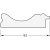 картинка Зеркало Evoform Exclusive-G Floor 202х112 BY 6362 с гравировкой в багетной раме - Бронзовый акведук 93 мм от магазина Сантехстрой