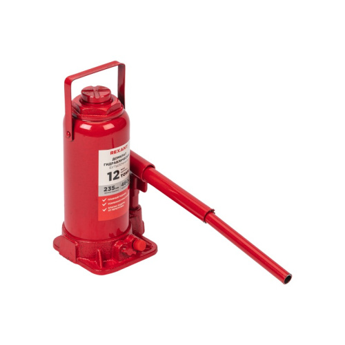 картинка Домкрат гидравлический бутылочный 12т REXANT от магазина Сантехстрой