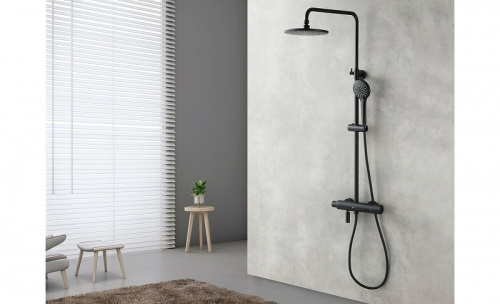 картинка Душевая система Lemark Bronx (LM3772BL) от магазина Сантехстрой
