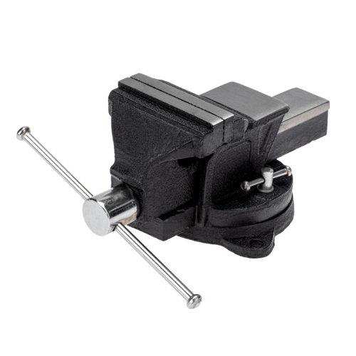 картинка Тиски слесарные 100мм,  поворотные,  с наковальней KRANZ от магазина Сантехстрой