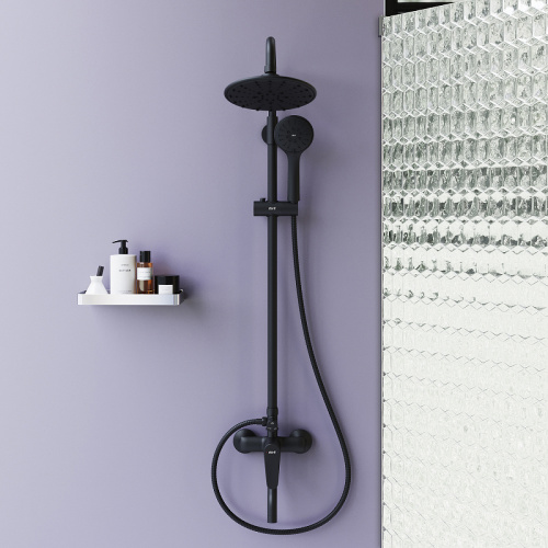 картинка Душевая система Dorff Prime D0740922 Черный от магазина Сантехстрой