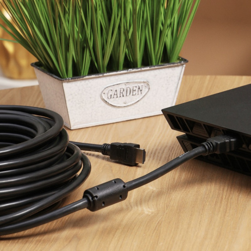 картинка Кабель HDMI - HDMI 1.4, 15м,  Gold REXANT от магазина Сантехстрой