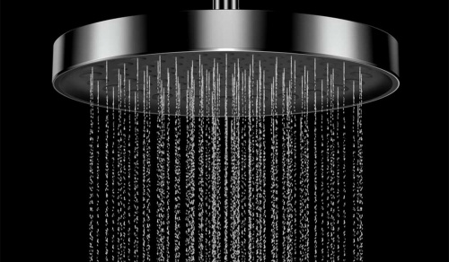 картинка Душевой комплект Inspire VSFW-3I22MT2MB встраиваемый, термостатический, двухрежимный, черный от магазина Сантехстрой