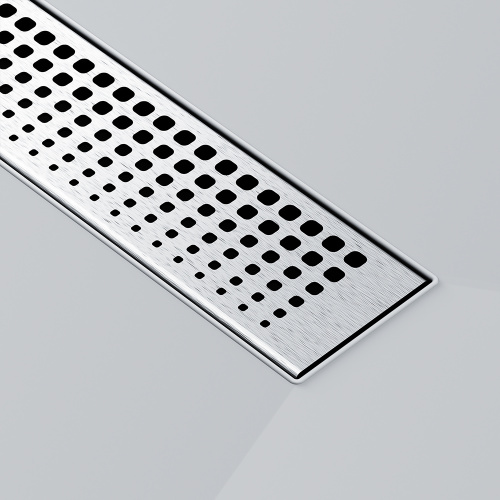 картинка W01SC-P11-060-01SB MasterFlow Трап для душа линейный универс затвор Cut Gradient 60см цвет сталь мат от магазина Сантехстрой