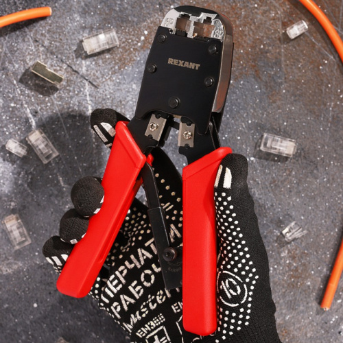 картинка Кримпер для обжима REXANT HT-500R 8P8C,  6P4C от магазина Сантехстрой