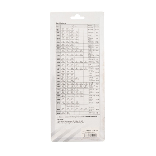 картинка Кримпер REXANT HT-301 K для обжима F и BNC разъемов RG-8, RG-11, RG-174, RG-179, RG-213 от магазина Сантехстрой