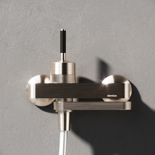 фото 291000200 arc, смеситель для ванной и душа, никель