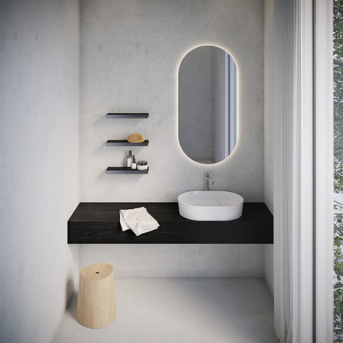 картинка Металлическая полка Ravak Slim S X07P651 Белая от магазина Сантехстрой