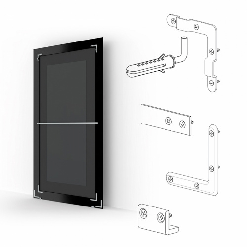 картинка Зеркало Evoform Exclusive Floor 200х80 BY 6112 с фацетом в багетной раме - Виньетка бронзовая 85 мм от магазина Сантехстрой