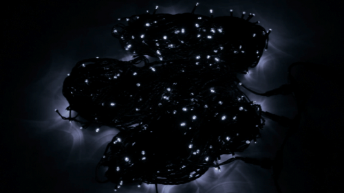 картинка Гирлянда LED ClipLight 24V,  3 нити по 20 м,  свечение с динамикой,  цвет диодов Белый от магазина Сантехстрой