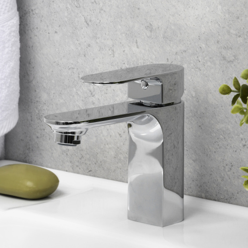 картинка Смеситель для раковины WasserKRAFT Dinkel 5803 Хром от магазина Сантехстрой
