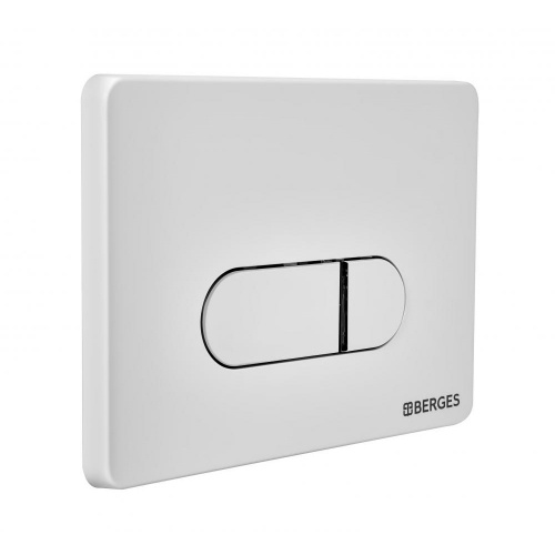 картинка Клавиша смыва Berges Wasserhaus Novum D1 040031 Белая от магазина Сантехстрой