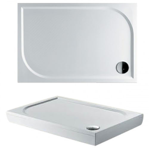 картинка Душевой поддон из искусственного камня Riho Kolping 80x120 D004008005 (DB3300500000000) Белый с антискользящим покрытием от магазина Сантехстрой