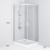 картинка W90G-404-120280-MT Gem Twin Slide 120x80. Душевое ограждение,120x80, профиль мат хром, стекло прозра магазин Сантехстрой являющийся официальным дистрибьютором в России картинка W90G-404-120280-MT Gem Twin Slide 120x80. Душевое ограждение,120x80, профиль мат хром, стекло прозра от магазина Сантехстрой