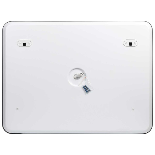 картинка Зеркало LED VLM-3VC100-2 1000×800 c сенсорным выключателем и диммером, с функцией антизапотевания от магазина Сантехстрой
