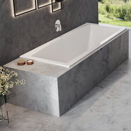 картинка Акриловая ванна Ravak Formy 02 Slim 180x80 C891300000 без гидромассажа от магазина Сантехстрой