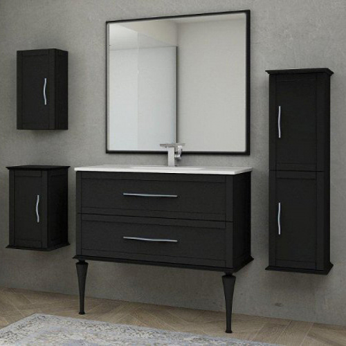 картинка Зеркало Cezares Tiffany 45044 Черное от магазина Сантехстрой