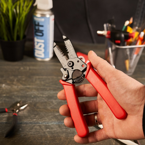 картинка Инструмент для зачистки кабеля REXANT HT-5021 0.6-2.6 мм от магазина Сантехстрой