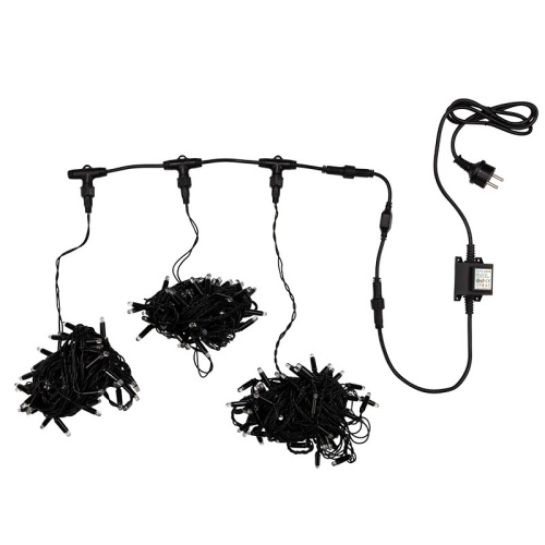 картинка Гирлянда LED ClipLight 24V,  3 нити по 10 метров,  цвет диодов Синий от магазина Сантехстрой