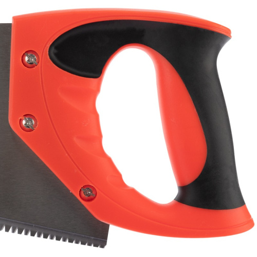 картинка Ножовка по дереву Зубец 350мм,  7-8 TPI,  каленый зуб 2D,  двухкомпонентная рукоятка REXANT от магазина Сантехстрой