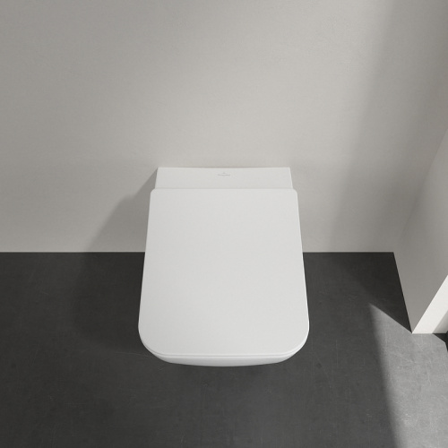 картинка Унитаз Villeroy&Boch Venticello 4611RL01 подвесной с сиденьем Микролифт от магазина Сантехстрой