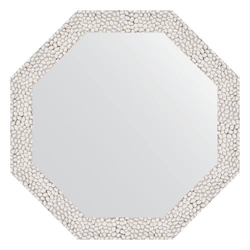 картинка Зеркало Evoform Octagon BY 3676 48x48 чеканка белая от магазина Сантехстрой