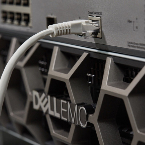 картинка Шнур коммутационный,  патч-корд U/UTP RJ45-RJ45, CAT 5e,  LSZH серый,  2м REXANT от магазина Сантехстрой