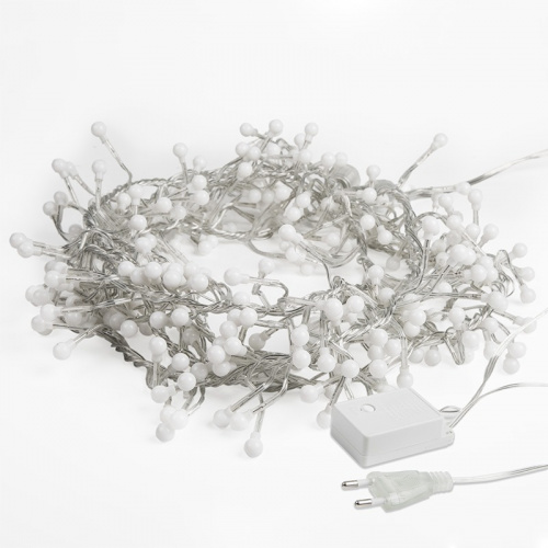 картинка Гирлянда Мишура LED 6 м прозрачный ПВХ,  576 диодов,  цвет красный от магазина Сантехстрой