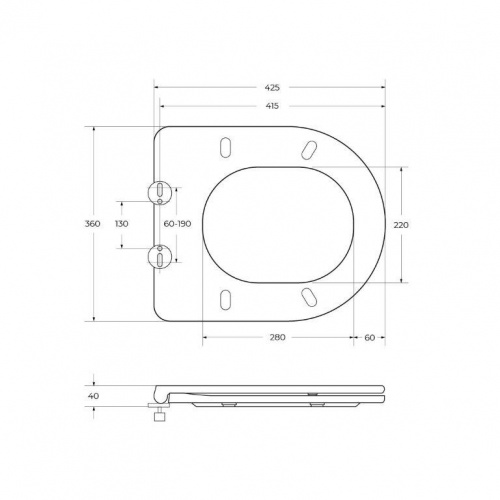 картинка Крышка-сиденье BelBagno TRE BB8001SC от магазина Сантехстрой