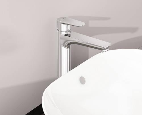 картинка Смеситель для раковины Vitra Flow Soft A43010EXP Хром от магазина Сантехстрой