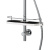 картинка D0140000 Prime душевой комплект, ручной душ 5 функций, стойка 600 мм, шланг 175 мм от магазина Сантехстрой