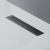 картинка W01SC-P11-040-01BM MasterFlow Трап для душа линейный универс затвор Cut Gradient 40см цвет черн мат от магазина Сантехстрой