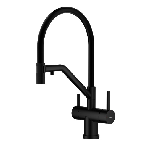 картинка Смеситель Splenka для кухни со съемным гибким изливом, с магнитным фиксатором излива, с подключением фильтра питьевой воды (S70.62.06) от магазина Сантехстрой