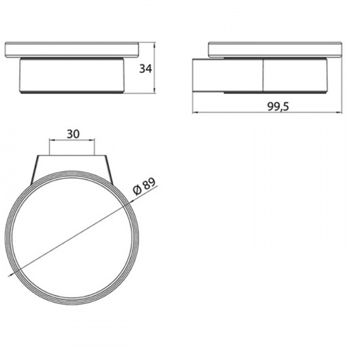 картинка Emco Flow Держатель для мыла стеклянная часть прозрачное стекло, черный от магазина Сантехстрой