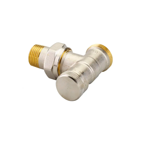 картинка Клапан запорный Danfoss RLV 15 угловой с возможностью дренажа, наружная резьба от магазина Сантехстрой