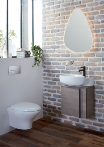 картинка Раковина Jacob Delafon Nouvelle Vague 36 EGK112-00 Белая от магазина Сантехстрой