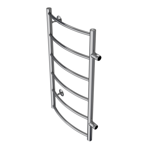 картинка Полотенцесушитель водяной AZARIO VERONA 400/800 6 секций, боковое подключение, 1", хром (AZ04548) от магазина Сантехстрой