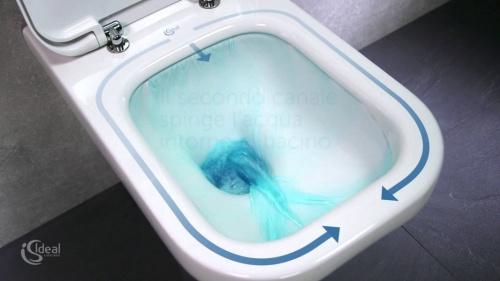 картинка Промо-комплект Ideal Standard Tesi Подвесной унитаз + Сиденье микролифт в подарок (ZZ0001) от магазина Сантехстрой