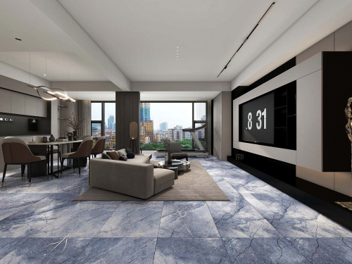 картинка Плитка керамогранитная AZARIO MURUNTAU AQUA GOLD 60x120 Carving (H18004010G) от магазина Сантехстрой