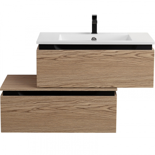 картинка Тумба Cezares Slider 80 SLIDER-800-1C-PI-RT-P Дуб тангент от магазина Сантехстрой