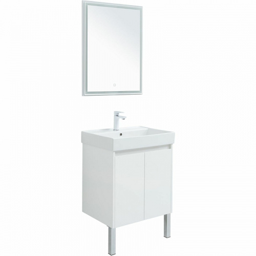 картинка Комплект мебели Aquanet для ванной 302532 Белый от магазина Сантехстрой