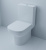 картинка Унитаз компакт напольный Azario Alba 620х405х805 безободковый с бачком и сиденьем микролифт (AZ-8323) от магазина Сантехстрой