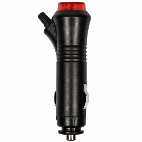 картинка Штекер автоприкуривателя с кнопкой I=3А REXANT от магазина Сантехстрой