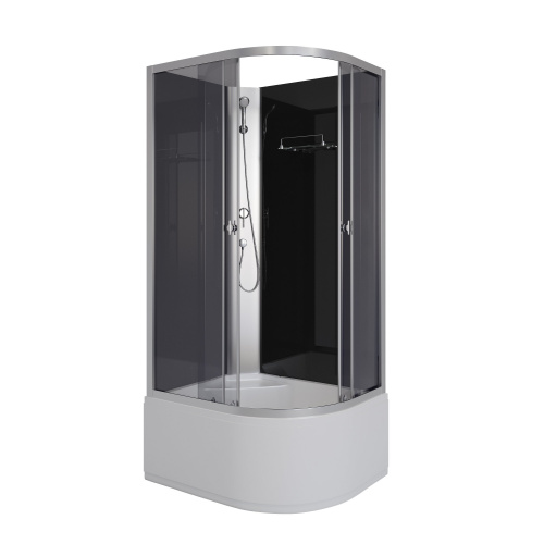 картинка Душевая кабина Niagara e90/80/40l/tn/bk от магазина Сантехстрой