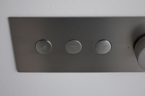 фото смеситель для ванны allen brau liberty 5.33003-bn (с внутренней частью) никель браш